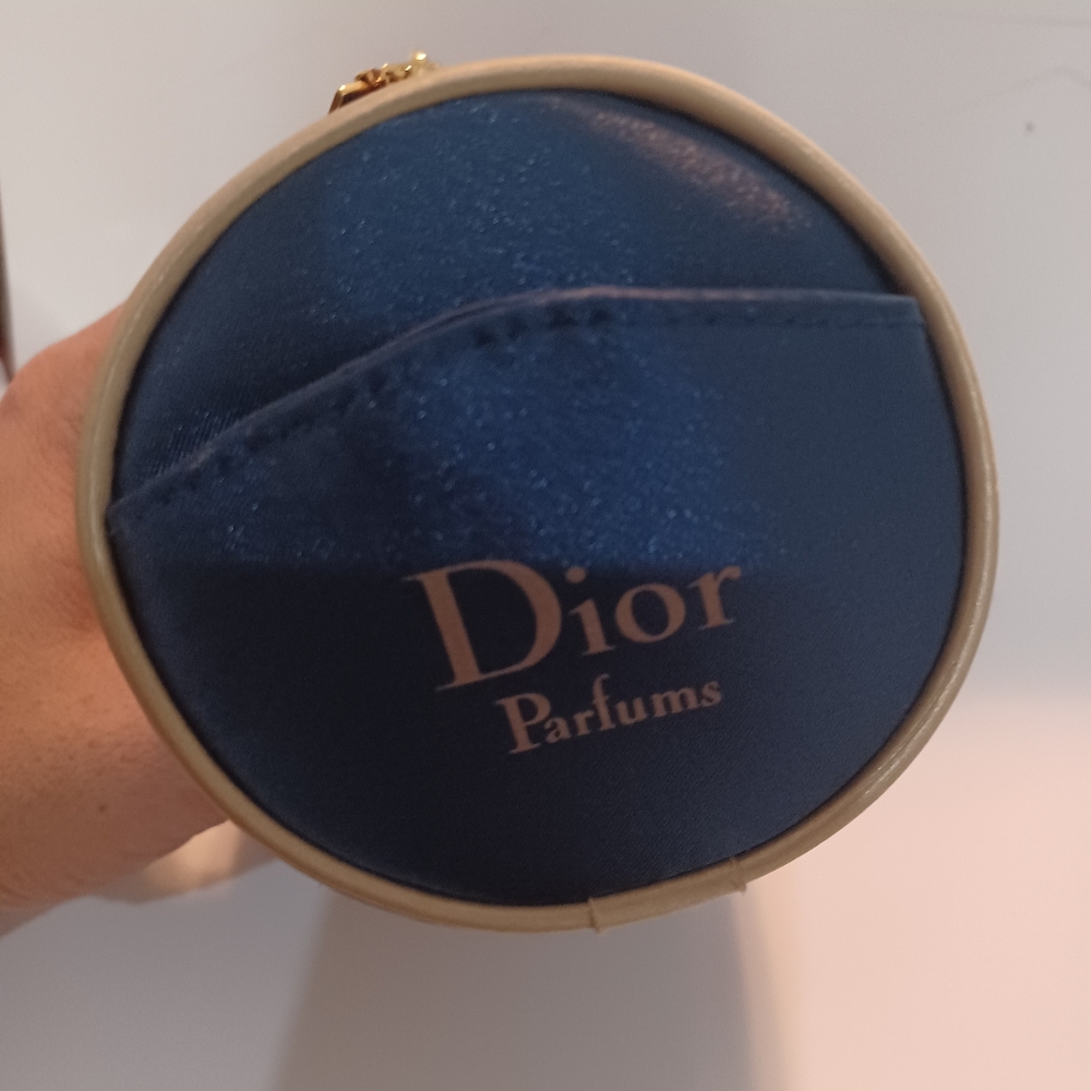 Dior parfums make up bag